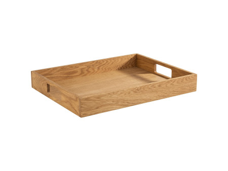 APS Plateau de service, (L)450 x (P)350 x (H)60 mm, chêne
