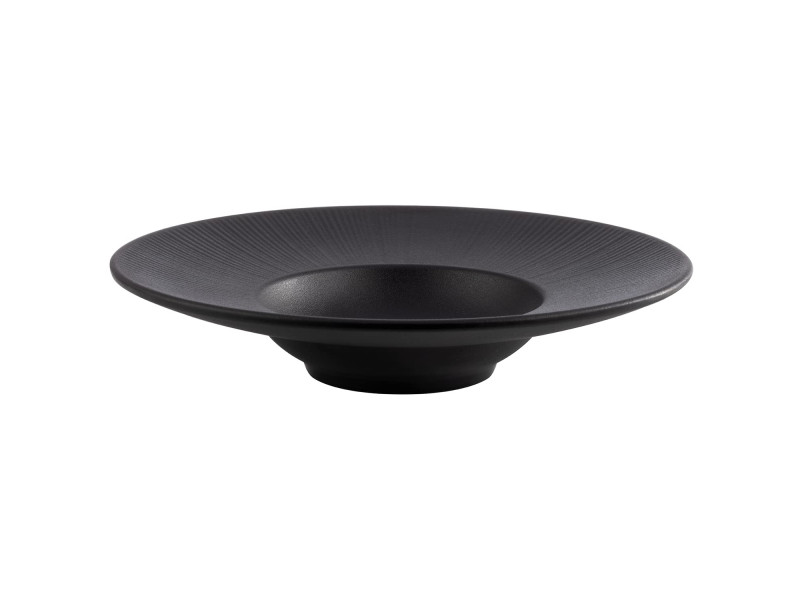 APS Assiette à pâtes NERO, diamètre: 290 mm, noir