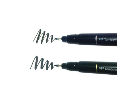 TOMBOW Crayon de calligraphie Fudenosuke, noir