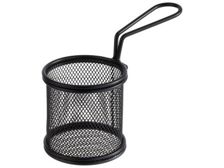 APS Panier de service pour friture SNACKHOLDER, 80 mm, noir