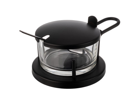 APS Distributeur de parmesan CLASSIC, verre/acier inoxydable