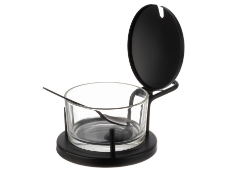 APS Distributeur de parmesan CLASSIC, verre/acier inoxydable