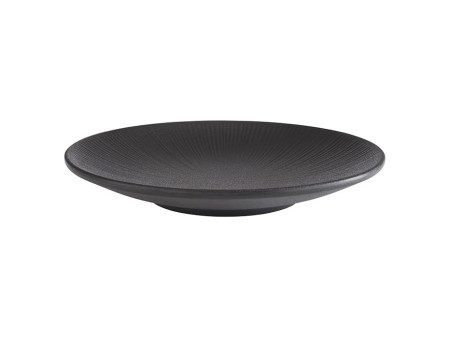 APS Assiette plate NERO, diamètre: 210 mm, noir