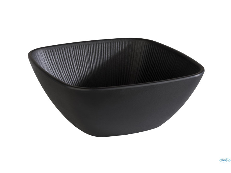 APS Bol NERO, carré, 195 x 195 mm, noir