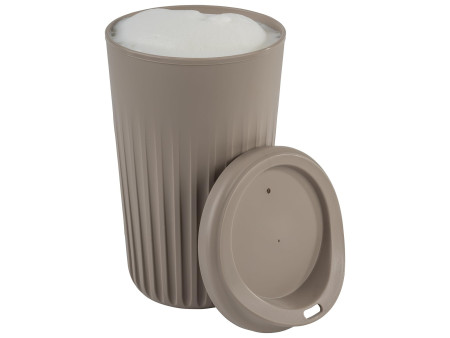 APS Set de gobelets réutilisables TO GO, 0,4 litre, moka