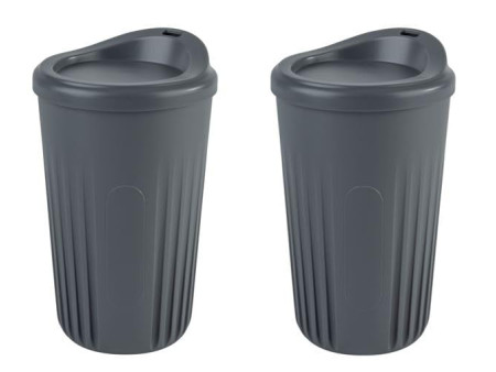 APS Set de gobelets réutilisables TO GO, 0,4 litre