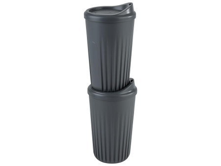 APS Set de gobelets réutilisables TO GO, 0,4 litre