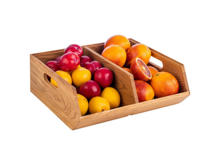 APS Boîte à buffet MODULO, 2 compartiments, chêne naturel