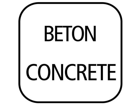 APS Bol ELEMENT, béton, 0,05 litre, set de 3, gris