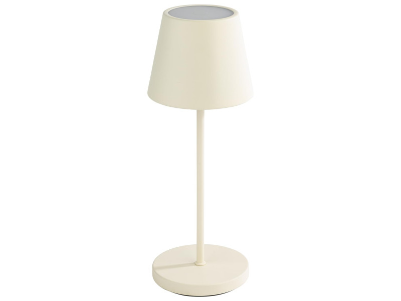 APS Lampe de bureau rechargeable à LED MERLE, blanc