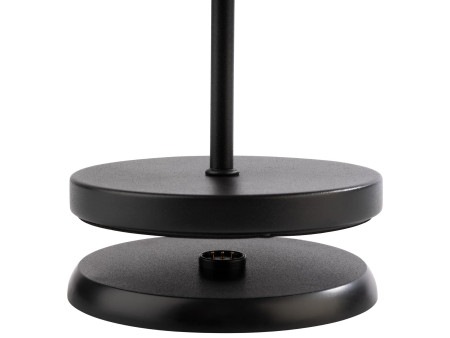 APS Lampe de bureau rechargeable à LED MERLE, noir