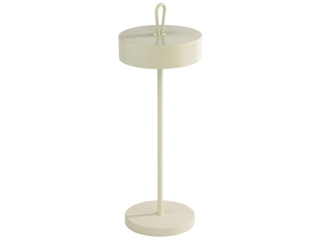 APS Lampe de bureau rechargeable à LED CLEO, blanc