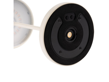 APS Lampe de bureau rechargeable à LED CLEO, blanc