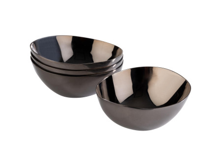 APS Bol PEBBLES, set de 4, gunmetal