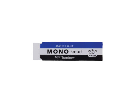 Tombow Gomme en plastique 'MONO smart', extra mince, blanc