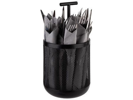 APS Range-couverts DART, en métal, noir