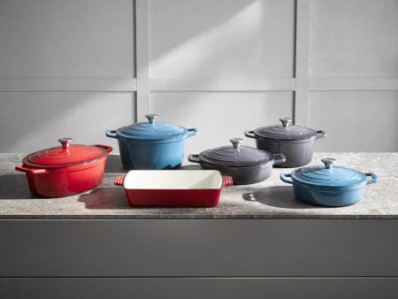 APS Casserole avec couvercle 5STARS, 4,0 litres, anthracite