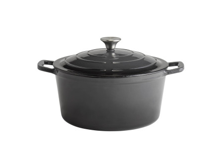 APS Casserole avec couvercle 5STARS, 6,0 litres, anthracite