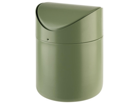APS Poubelle de table SNAP, en inox, vert