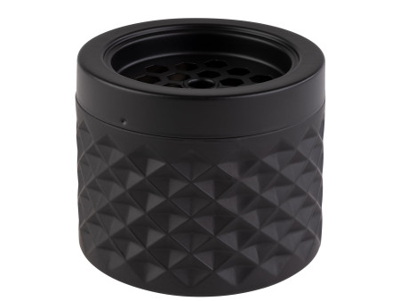 APS Cendrier, diamètre: 95 mm, noir mat