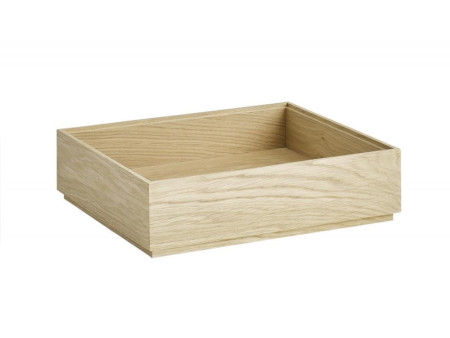 APS Boîte en bois VALO, GN 1/2, 325 x 265 x 85 mm, chêne