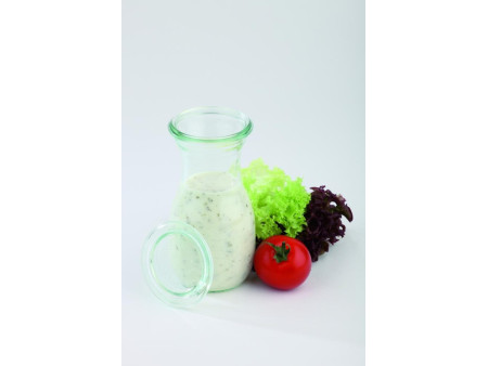 APS Carafe Weck avec couvercle, 250 ml, set de 6
