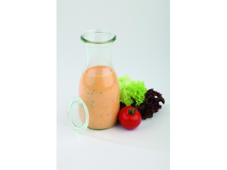 APS Carafe Weck avec couvercle, 500 ml, set de 6