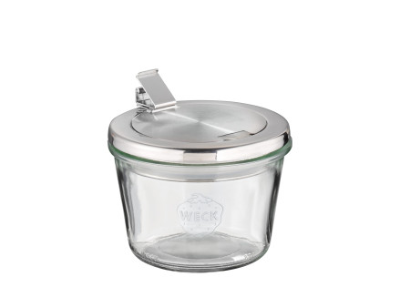 APS Bocal Weck avec couvercle, 370 ml, set de 2