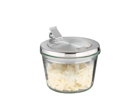 APS Bocal Weck avec couvercle, 370 ml, set de 2