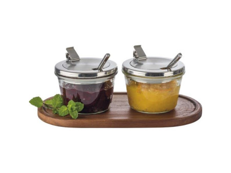 APS Bocal Weck avec couvercle, 370 ml, set de 2