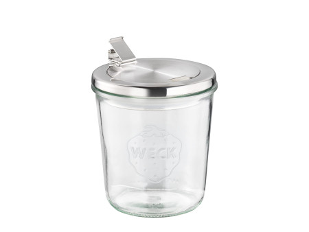 APS Bocal Weck avec couvercle, 580 ml, set de 2