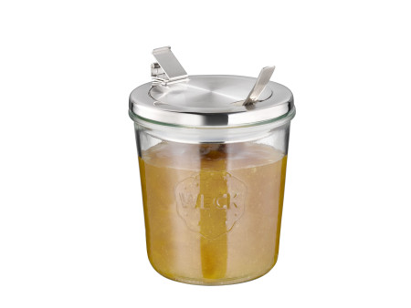 APS Bocal Weck avec couvercle, 580 ml, set de 2