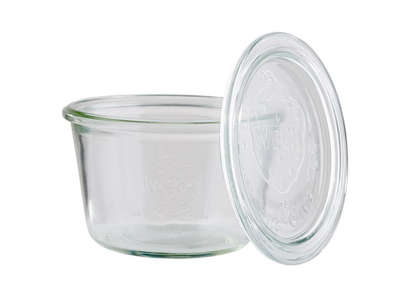 APS Bocal Weck avec couvercle, 370 ml, set de 3