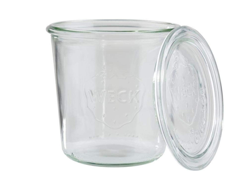 APS Bocal Weck avec couvercle, 580 ml, set de 2