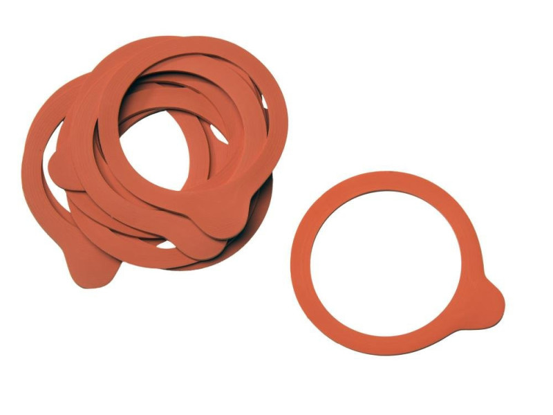 APS Joint en caoutchouc pour bocal Weck, 108 x 108 x 2 mm