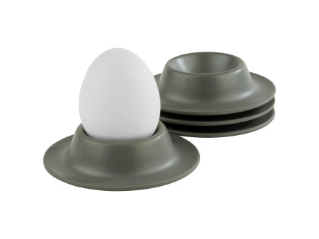 APS Coquetier EGGY, en mélamine, set de 4, gris