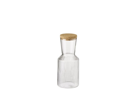 APS Carafe en verre LINES, 0,5 litre, transparent