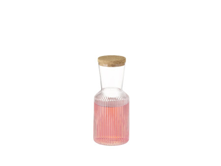 APS Carafe en verre LINES, 0,5 litre, transparent