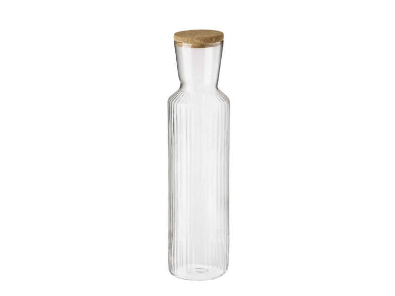 APS Carafe en verre LINES, 1,5 litre, transparent