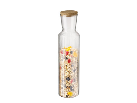 APS Carafe en verre LINES, 1,5 litre, transparent