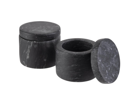 APS Boîte en marbre MARVELLO, 40 ml, set de 2