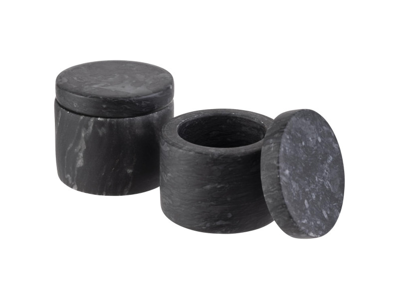 APS Boîte en marbre MARVELLO, 40 ml, set de 2