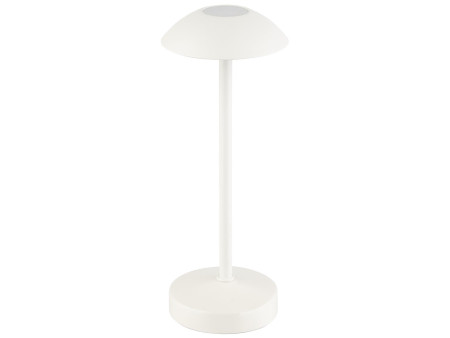 APS Lampe de bureau rechargeable à LED ALVA, blanc