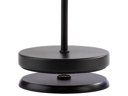 APS Lampe de bureau rechargeable à LED ANTON, noir
