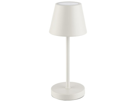 APS Lampe de bureau rechargeable à LED MERLE MICRO, blanc