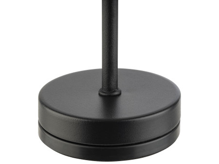 APS Lampe de bureau rechargeable à LED MERLE MICRO, noir