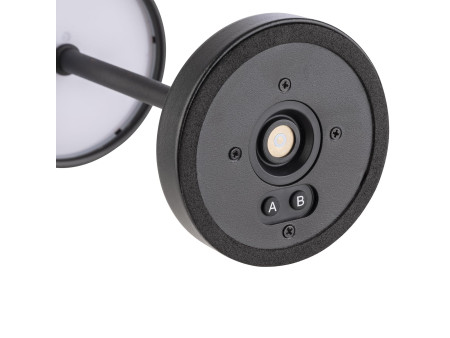 APS Lampe de bureau rechargeable à LED MERLE MICRO, noir