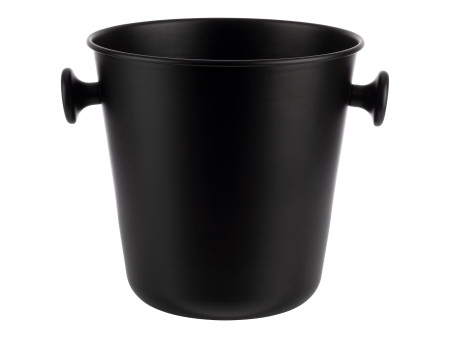 APS Seau à vin/champagne avec 2 poignées, 8 litres, noir