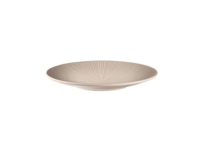APS Assiette plate NERO, diamètre: 260 mm, sable
