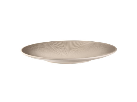 APS Assiette plate NERO, diamètre: 330 mm, sable